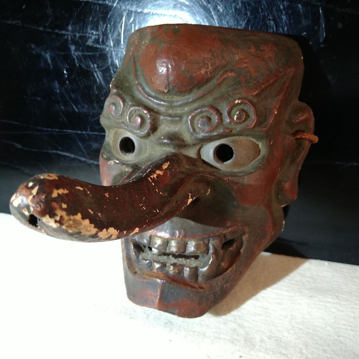 Wooden Noh Mask　木製能面 Wooden Noh Mask | KimuraKami