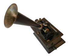 Edison Phonograph 1901 Standard Model A Metal Model 17" Figurine Home Decor New