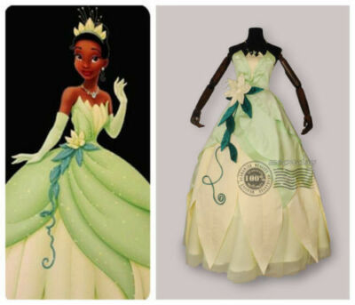 Déguisement adulte Tiana La princesse et la grenouille robe