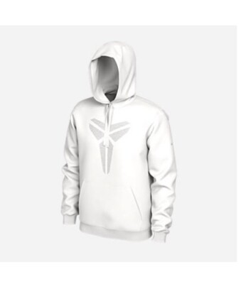 Nike Kobe Bryant Black Mamba Halo White Hoodie Sweatshirt