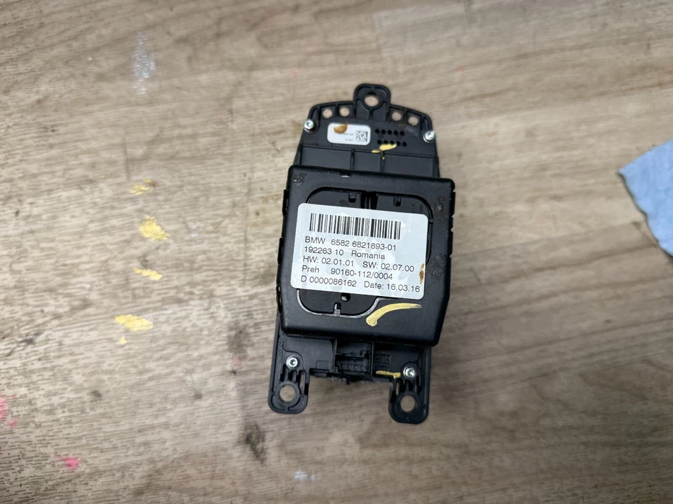 BMW 750I 740I G12 16-19 IDRIVE NAVEGACIÓN PERILLA CONTROLADOR MULTIMEDIA Foto 3 de 3