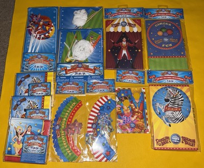 Ringling Bros Barnum Bailey Clown Circus Birthday Party Supplies Cake New TL1