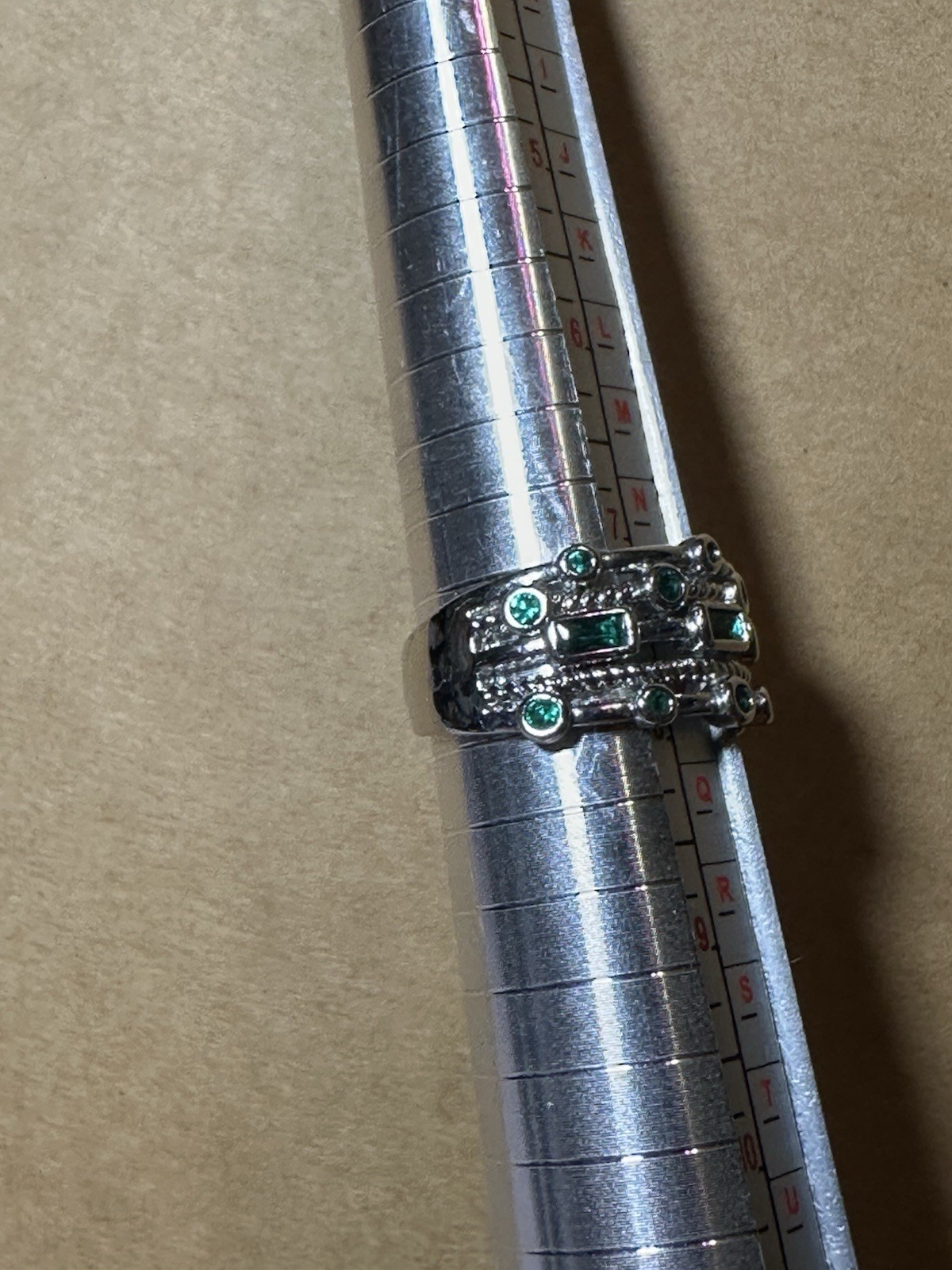 925 sterling silver Three stackable rings - image 11