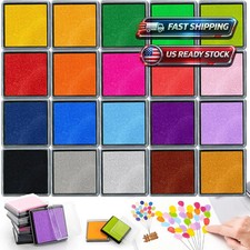 Ink Pad for Rubber Stamps Stamp Pad for Clear Impression Stamping Quality