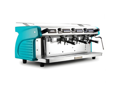 EXPOBAR RUGGERO CLASSIC V2.0 ESPRESSOMASCHINE 3 GRUPPEN NEU TÜRKIS MULTIBOILE