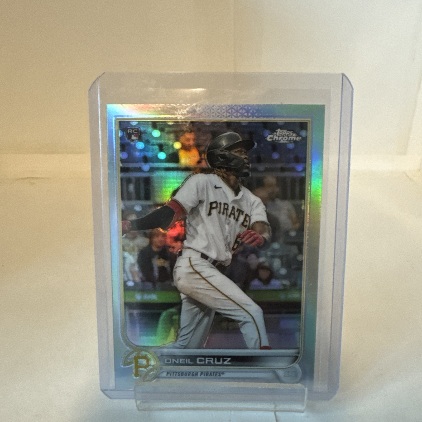 2022 Topps Chrome Oneil Cruz Refractor Rookie RC #128 Pirates
