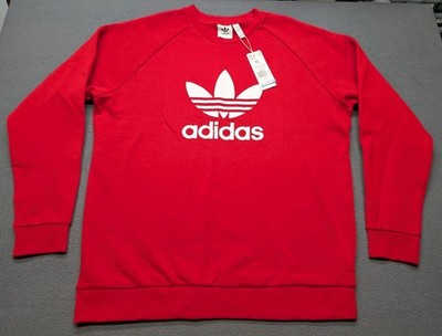 NWT Adidas Originals Adicolor Classics Trefoil Logo Crewneck Sweatshirt Sz XL 