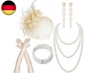 20Er Jahre Accessoires, 1920S Accessoires Set FüR Damen, 20Er Jahre Kleid