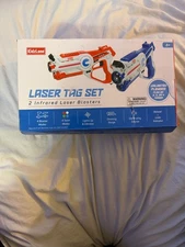 KidzLane Laser Tag Game Toy Set of 2 Green / Orange