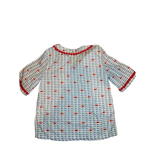 Vineyard Vines Girls Cotton Whale Logo Tunic Top/Coverup 4T - Picture 5 of 6