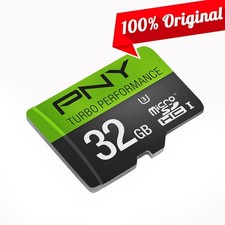 PNY Turbo Performance 32GB U3 High Speed microSDHC Class 10 Flash Memory Card