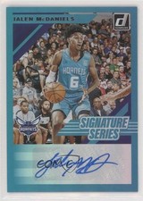 2019-20 Panini Donruss Signature Series Jalen McDaniels #SS-JMD Auto f2v