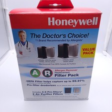 Filter R and Filter A Pre-Filter Value Pack HRF-ARVP: Honeywell HRF-ARVP Value Pack 2 HEPA Filter + 4 Pre-Filters New Open Box