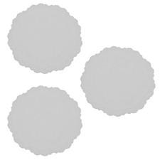 3Pcs Round Wax Seal Silicone Pad, Grey Wax Seal Mat