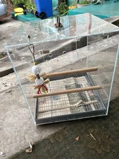 16L*22W*18h Bird Acrylic Birdcage for Parrots