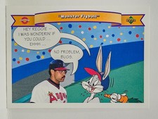 1991 Upper Deck Comic Ball 2 Reggie Jackson Bugs Bunny #65 Monster Flyball
