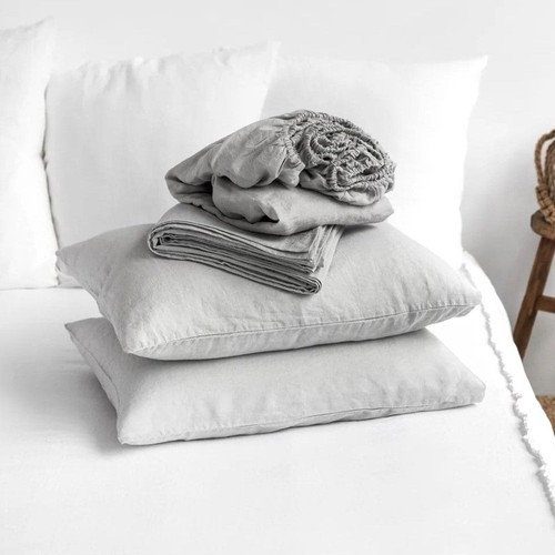 Pure European Linen Bed Sheets Set | Choice of Colors & Depth - Picture 38 of 64
