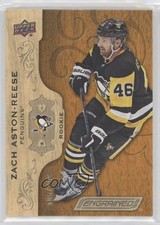 2018-19 Upper Deck Engrained Rookies 5/299 Zach Aston-Reese #62 0e3