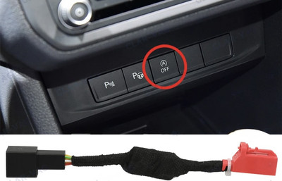 Auto Start Stop Schalter Start/Stop für Skoda SuperB II 3T4 3T5 VW Caddy IV
