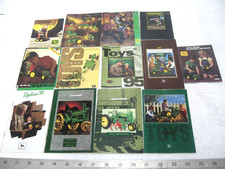 13 VINTAGE JOHN DEERE MINI TOY CATALOG TRACTOR + EQUIPMENT BROCHURES 80S 90S