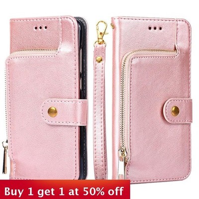 Shockproof Leather Wallet Phone Case For Motorola Moto G E22 2023 2024 Edge 50