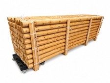 Horse Timber Jump Pole  3m long x  4" machine round pole - Show Jump Pole