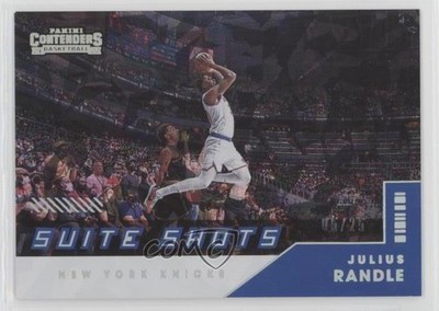 2021-22 Panini Contenders Suite Shots Cracked Ice 5/25 Julius Randle #12 n0c