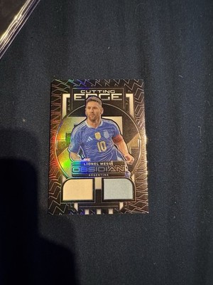 2023-24 Panini Obsidian Lionel Messi /50 Patch Cutting Edge Argentina Barcelona