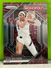 2024 Panini Prizm Monopoly WNBA - A'ja Wilson #WNBA3 Classic Icons Red Prizm