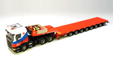 WSI M121886 Scania 144 MCO 121-08V Tractor w/8-Axle Trailer - Mammoet 1/50 MIB