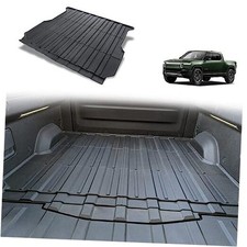 for Rivian R1T Truck Bed Mat Liner Foldable Gen1 Gen2 Truck Bed Mat