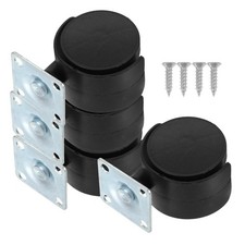 4 PCS Furniture Castor Set Coffee Table Casters Chair Leg Wheels