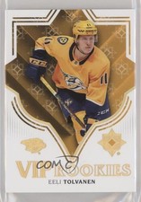 2018 Upper Deck Ultimate Collection VIP Rookies Tier 1 Eeli Tolvanen #VIPR-1 0r4