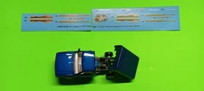 91 1991 Chevy S-10 Lowrider 1/64 Revell Diecast Decal Sheet Metalflake Blue