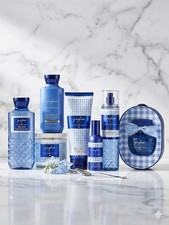 Bath Body Works Gingham 7 Piece Set Full Size EDP, 3-Wick, Candle, Mist 2026