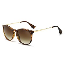 Premium Vintage Round Sunglasses for Women Men Classic Retro Trendy Style Am...
