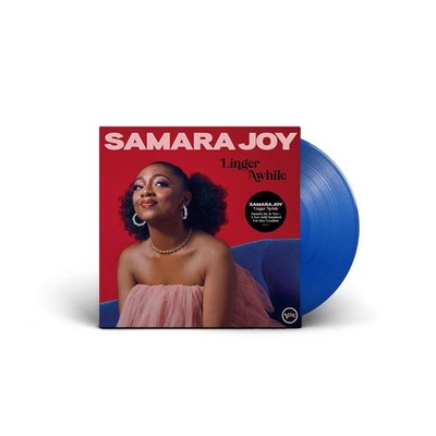 JOY,SAMARA LINGER AWHILE TRANSLUCENT BLUE VINYL LP