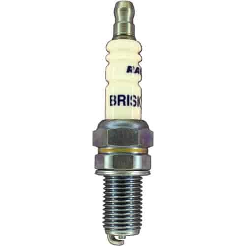 Brisk USA BR12S Silver Racing Spark Plug
