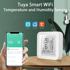 Graffiti Smart Home WiFi Temperature and Humidity Detector with Display TH06