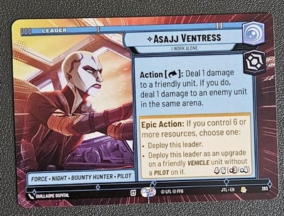 Asajj Ventress 263 - I Work Alone (Hyperspace) - Jump to Lightspeed (JTL)