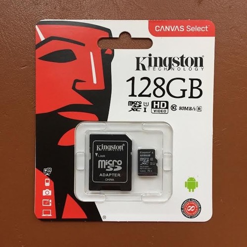 Kingston 64GB 128GB Micro SD Card SDHC SDXC Memory Card Class 10 with Adapter