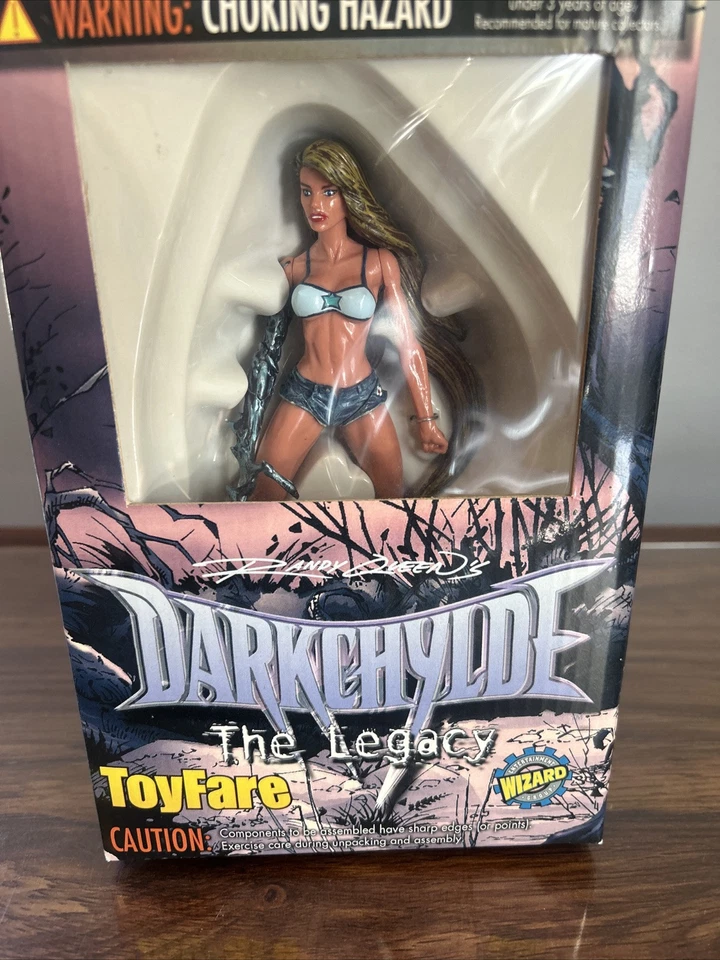 Boneco de ação Darkchylde Legacy ToyFare Moore colecionáveis de ação Randy Queen - Imagem 2 de 4