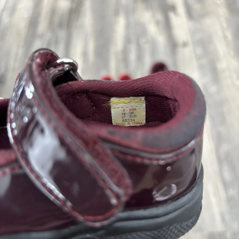 Zapatos Reebok Vintage Weebok Niñas Mary Jane Talla 2 Infantil INSERTO DE PASOS EXTRA *RAROS* Foto 4 de 4