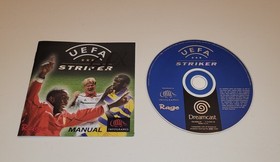 VIRTUA TENNIS, TEE OFF & UEFA STRIKER for the Sega Dreamcast - UK PAL Versions