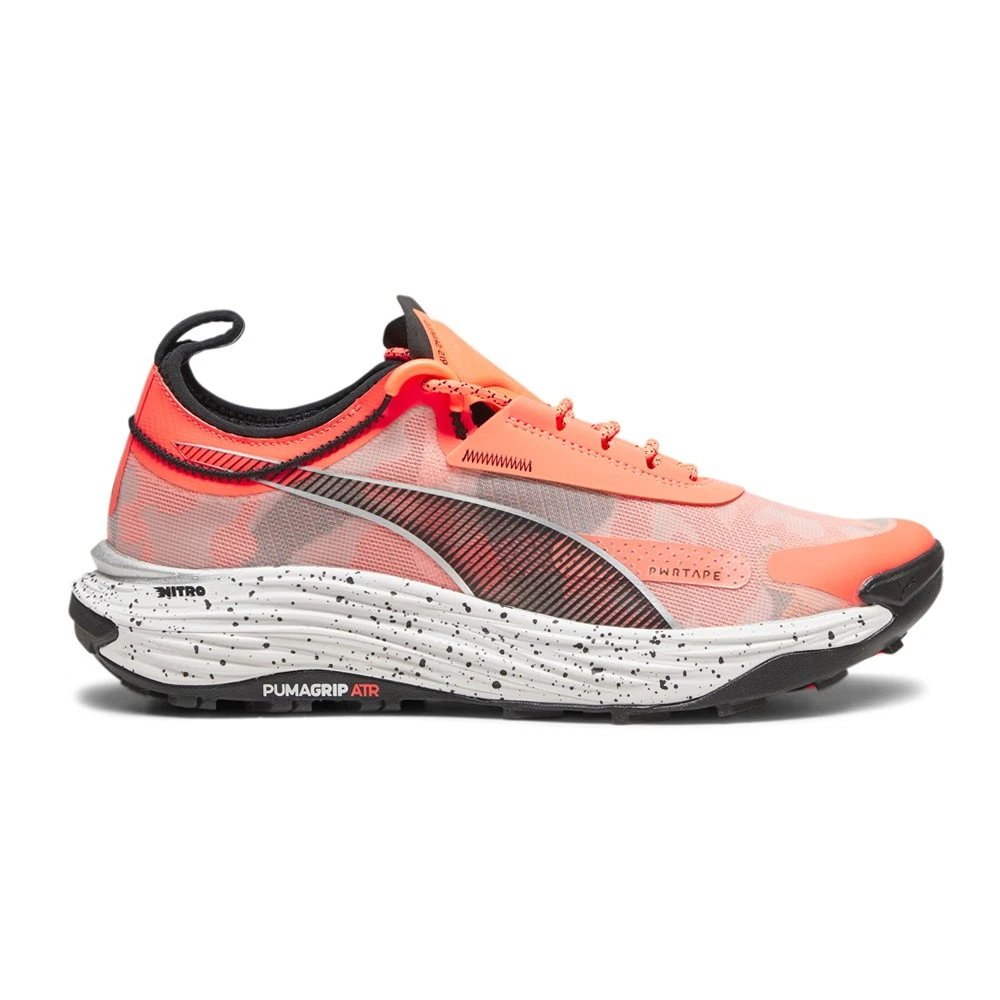 Baskets de course homme orange Puma Voyage Nitro 3 chaussures de sport 37774505