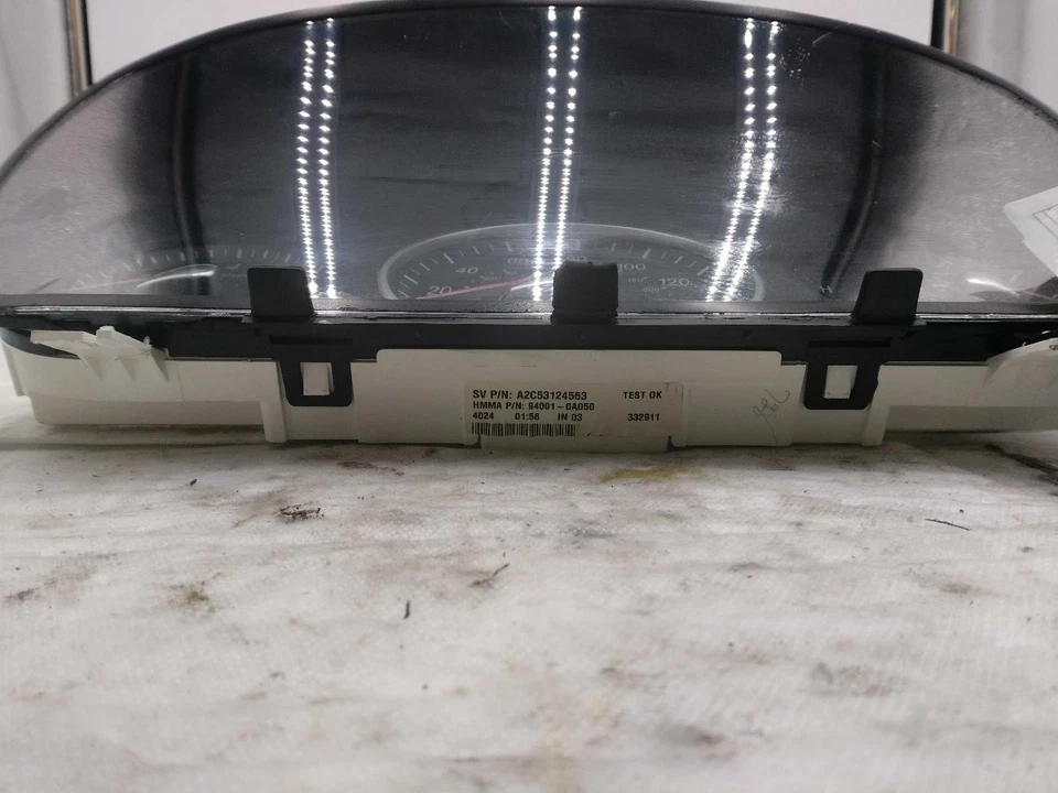 Medidor de velocímetro usado se adapta a: Hyundai Sonata Cluster 2007 MPH 2,4 L AT con electroni Foto 2 de 4