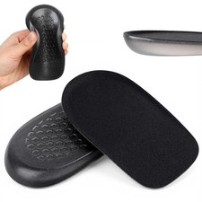 1 Pair Gel Heel Lifts 1/2 Inch Shoe Insoles for Leg Length Discrepancy