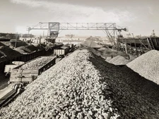 1940s 2-Photos GREAT LAKES & COAL Co Minneapolis Yard-Photo Norton & Peel