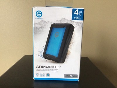 SanDisk Professional 4TB G-Drive ArmorATD Rugged Durable Portable