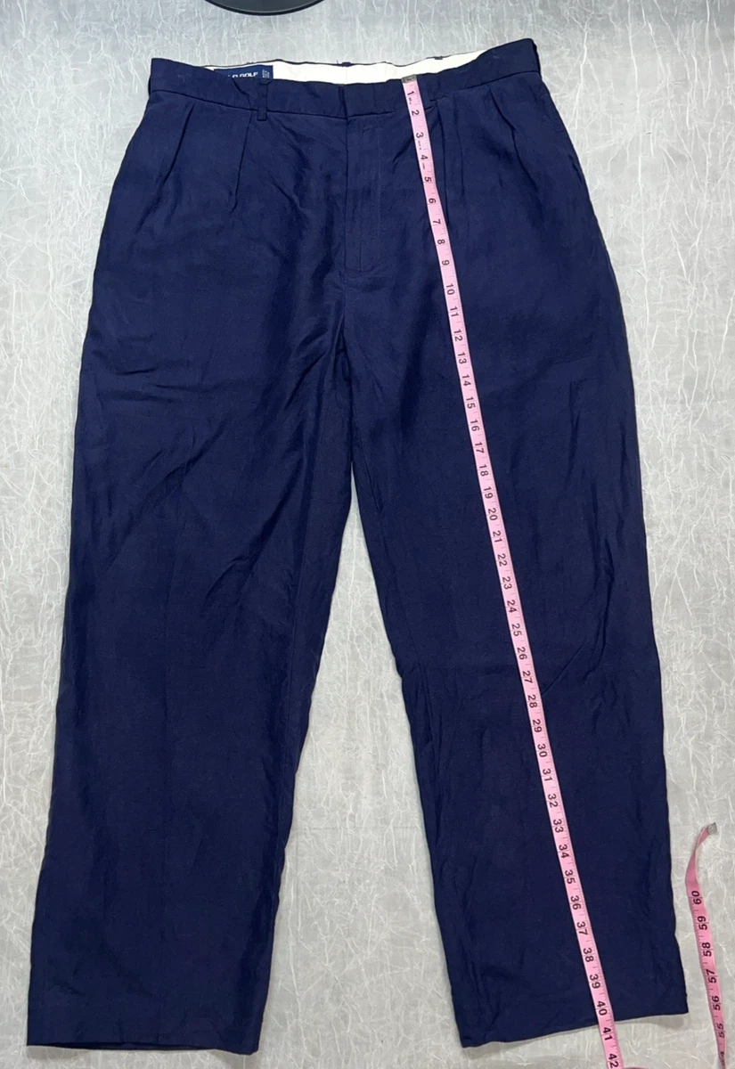 Polo Ralph Lauren Blue Linen Pants for Men for sale | eBay